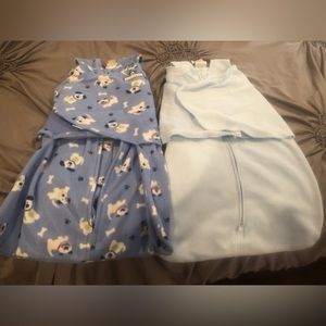 2 Halo swaddle Sleepsacks, size 3-6 months